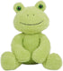 CAZOYEE Green Frog Plush Stuffed Animal, 10" Cute Frog Plushie Doll, Birthday Christmas Gift for Kids