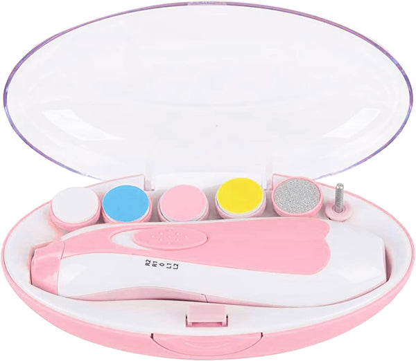 Baby Nail Trimmer Electric,Nail Clippers File for Baby No Sharp Claws Hurt,
