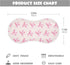 Burbuja 4 Pack Pink Bow Muslin Baby Burp Cloths, Soft & Absorbent Cotton Burping Rags for Newborn Boys & Girls