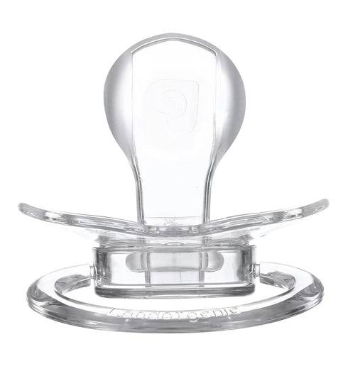 Set 2 Pack Landofgenie Adult Pacifiers Large Shield Transparent Design Pacifier Bone Shape Pacifiers