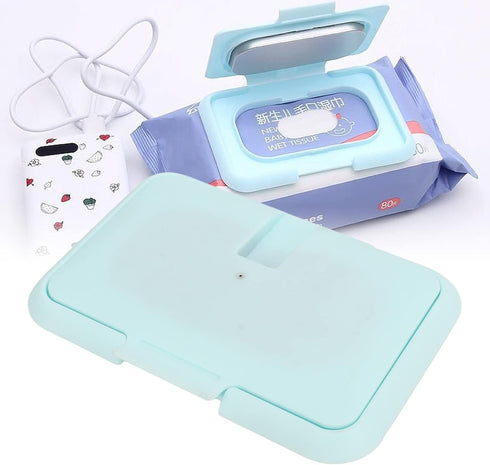 Portable Baby Wipe Warmer, Even Heating, Smart Device, Easy to Use, Heater, Portable with Constant Temperature, Keep