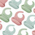Set Personalized Silicone Bib and Spoon with Custom Name, Babies/Toddlers Durable Adjustable with Pocket for Baby Boy