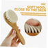 FUNNETOYU Set 4pcs Set Infant Hair Brush for Newborns Baby Hair Brush and Comb for Baby Shower
