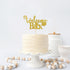 Gold Glitter Welcome Back Cake Topper, Home Party Decoration for New Home, Baby, Retirement, Maternity