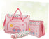 Set Large Capacity Diaper Bag for Moms Multi-Functional Travel Tote Changing Pad Stylish Car Pattern for Baby Nursing