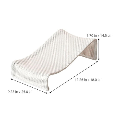 Mesh Bath Seat Support for Newborns - Non-Slip Bathing Aid