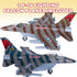 ArtCreativity F-16 Fighter Jet Toy Set, 2 Pack F16 Fighting Falcon Diecast Metal Airplanes for Kids
