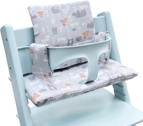 ZARPMA Highchair Cushion Compatible with Stokke Tripp Trapp Chiar High Chair Insert Cotton