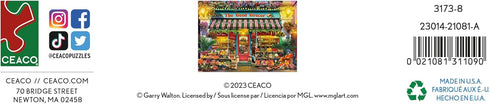Ceaco - Good Grocer - Shop Windows 1000 Piece Jigsaw Puzzle by Gary Walton