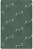 Mazeann Sports Golf Ball Green Crib Sheets Soft Breathable Fitted Baby Crib Sheets