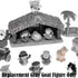Fisher-Price Little People Manger Scene Replacement Part - N4630 ~ Christmas Story Playset Gray Goat Figure