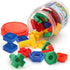 LotFancy Nuts and Bolts - 24pcs Fine Motor Skills Occupational Therapy Toys for Kids with Storage Box