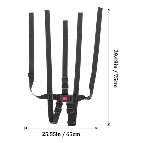 BESPORTBLE Universal Stroller 3 pcs Shoulder Straps Holder for Kid Safety Chair, Adjustable Pram Child Carrier