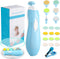 Baby Nail Trimmer Electric Nail File, 20 in 1 Safe Nail Filer Grinder Kit for Newborn Infant Toddler Kids Care