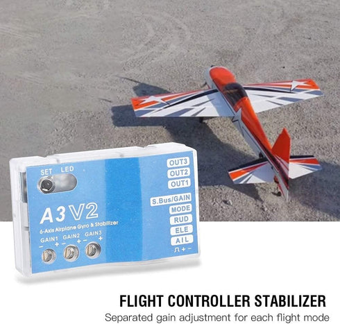 F50A 3 A3 V2 Jadeshay RC Flight Controller, Axle Gyro Flight Controller System, One Key Auto Hover, Multi Mode, HV