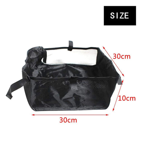 1Pc Baby Stroller Bottom Basket, Under Baby Stroller Storage Organizer, Oxford Fabric, Universal with Large Storage
