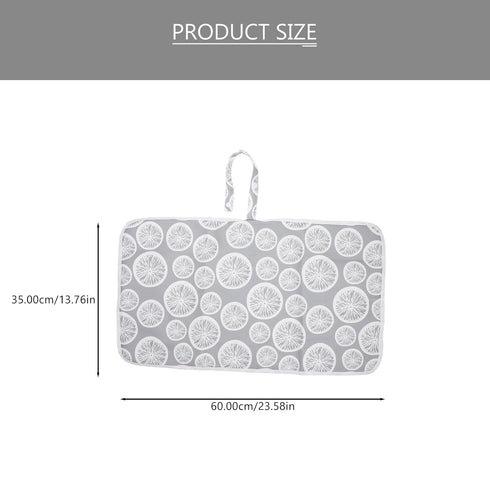 SHOWERORO Changing Pad Portable Folding Diaper Cushion Large Travel Mat Reusable Lightweight Safe Material for Cradle