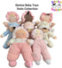Soft Baby Doll - Cuddly and Soft - Perfect First Doll for Infants and Toddlers - Cute Pink and White Outfit - Nontoxic