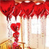 Soochat Red Heart Balloons and LOVE Balloons Kit, 11Pcs for Valentine's Day & Wedding Party Decorations