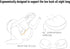 FTVOGUE Pregnancy Pillow, U Shaped Maternity Pillow for Pregnant Women with Polyester Fiber, Lumbar Support Pillow