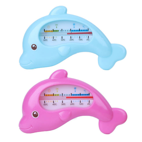 Mllepjdh Portable Dolphin Water Thermometer Cute Dolphin Thermometer Baby Bath Water Bathroom Safety Convenience Rabbit