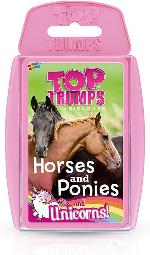 Top Trumps Horses, Ponies, and Unicorns Classic Card Game, Educational Facts for Boys and Girls Aged 4+