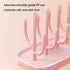 YilulvDeng Pink Baby Bottle Drying Rack, Portable Bottle Holder for Baby Accessories