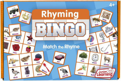 Junior Learning Rhyming Bingo, Educational Action Games