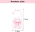 UOAOU Closet Closet Closet 24 Bow Nursery Dividers - Bow Baby Shower,Girl Dividers,Baby Girl Organizer with Bow,Newborn