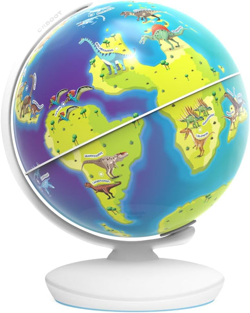 PlayShifu Interactive Dinosaur Toys - Orboot Dinos Globe + App with 50 Dinosaurs and 500+ Facts for Kids 5-7