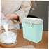 Portable Formula Container Capacity Travel Dispenser with Multi Compartment Design Lightweight Cork Material for Milk