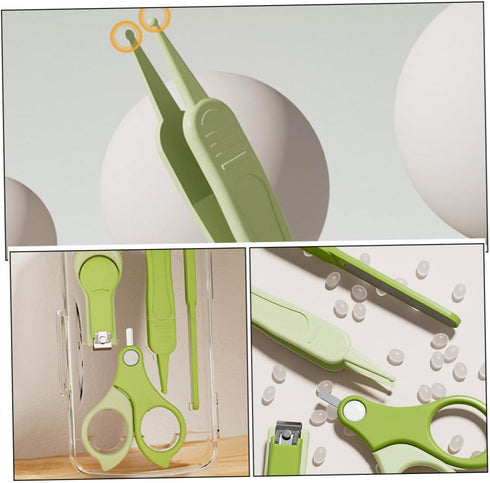 Set Levemolo Nail Clipper and Newborn Nail Kit for Babies, Fingernail Clipper with Portable Design, Safe Grooming Tool
