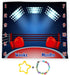 Boxing Theme Baby Monthly Milestone Blanket - 48x40in Soft Flannel, Newborn Mom Gifts, Age Growth Tracker with Bonus