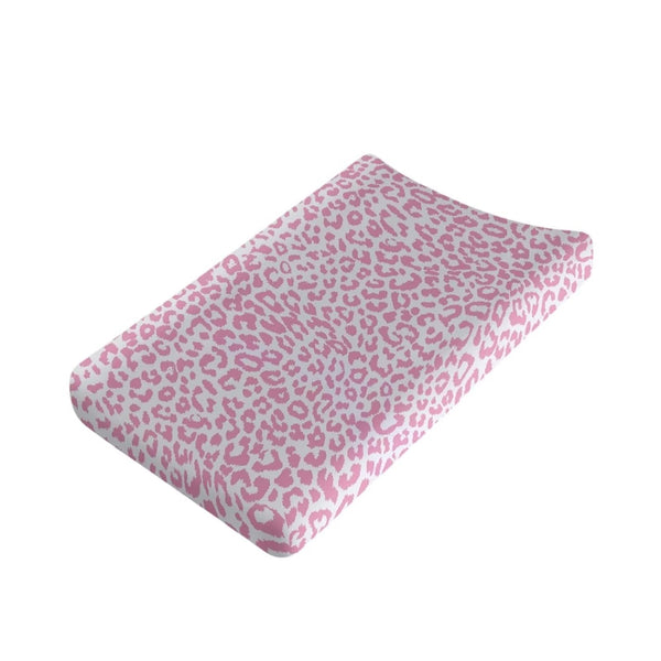 Leopard Print Baby Changing Pad Cover Washable Baby Diaper Change Table Pad