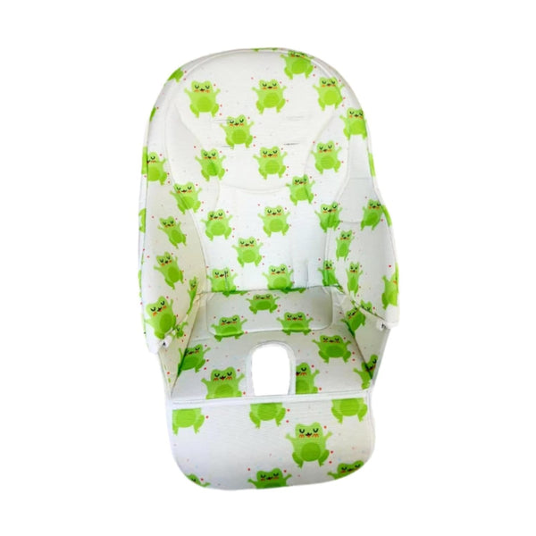 Generic High Chair Cushion, High Chair Seat Cover for Dining Hair, Frog