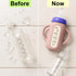Frezonika 4 5 Pcs Silicone Pink Sleeves for Lansinoh (Old Style) Anti-Colic Glass Baby Bottles, Drop Protection