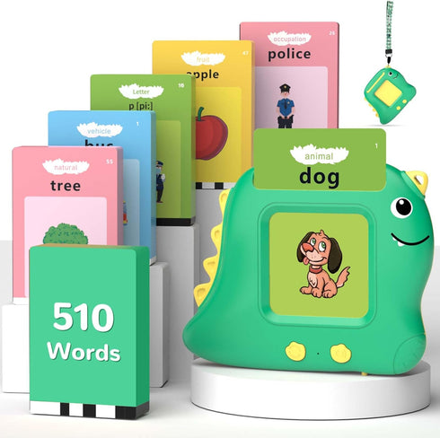 Alotwan Toddler Toys Talking Flash Cards with 510 Sight Words, Montessori Learning