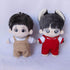 niannyyhouse 10cm 15cm 20cm Plush Doll Clothes T-Shirt Strap Pants Strap Skirt Soft Stuffed Plush Toy Dress Up Accessories (a3, 10cm)