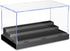 KKU Display Case for Minifigure Action Figures Blocks, Acrylic Storage Box with 3 Movable Steps