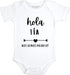 Generic "Hola Tia Nos Vemos Pronto" Pregnancy Announcement Outfit Gift for Expecting Aunties