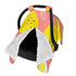Hcpwzrf Pink Lemon Baby Car Seat Cover & Nursing Cover - Breathable Stretch