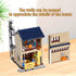 Set 1219pcs RAVAYO Japanese Tea House Mini Building with LED - Japanese Street View Simulation Architecture