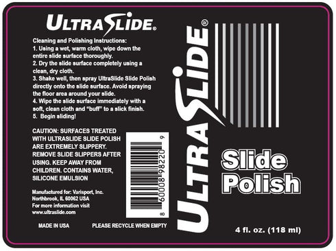Slide Polish for UltraSlide Slide Boards and Other Slide Products