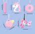 Chew Necklaces for Sensory Kids, 5 PCS Silicone Chewable Necklaces, Perfectly Textured Chewy Toys for Aggressive Chewers