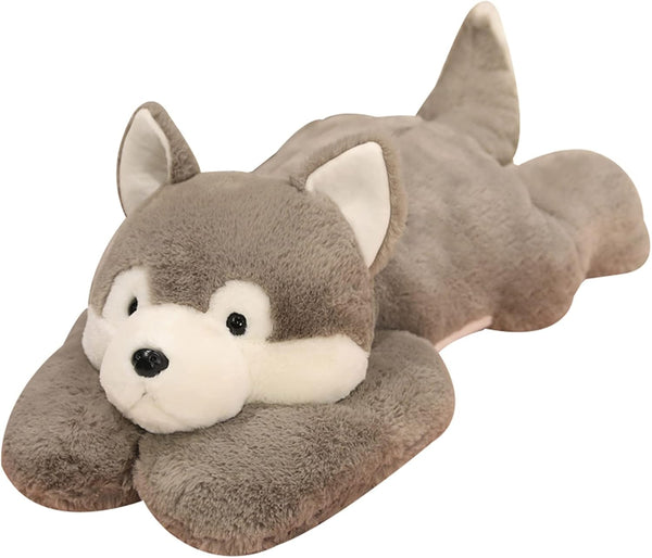 Doireum Weighted Stuffed Animals, 3.3 lbs Weighted Husky Stuffed Animal Plush Toy Cute