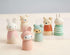 Tender Leaf Toys Bear Tales Wooden Dollhouse Add-on Playset - 3 Pcs Bear Family Figures