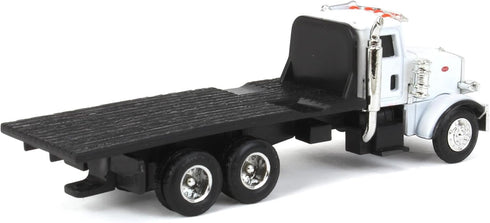 1/64 LP68220 ERTL Collect N Play Peterbilt Flatbed Truck Toy