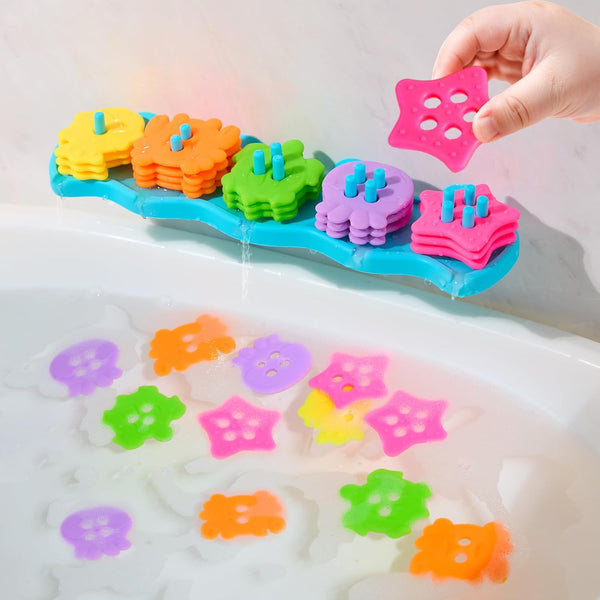 BYKASIST Baby Bath Toys for Kids Ages 1-3, Mold Free Bath Toys for