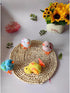 Bunny and Jumping Chick Toys Easter Wind Up Chick Toys,Chicken Hopping Windup Toy for Kids Toddlers Party Favors Goody Bag Fillers Gifts (Chick)