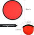 Mototo Foldable Flying Disc Fans with Bag, DIY Creative Handheld Fabric Fan for Fun Party Favors and Outdoor Activities